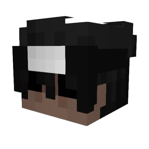 TheHarsh Minecraft avatar head, 3D render
