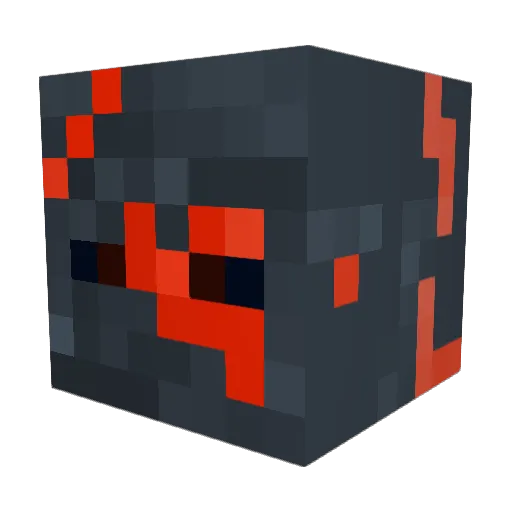 TheHawke04 Minecraft avatar head, 3D render