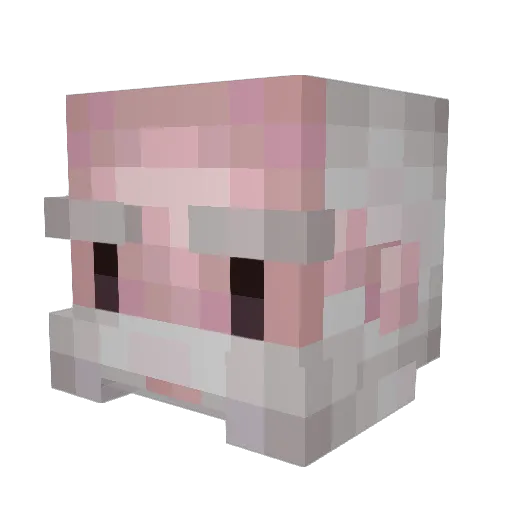 TheHenryClay Minecraft avatar head, 3D render