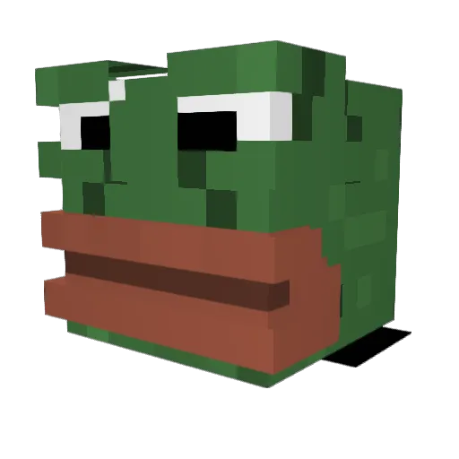 TheHeroicHero Minecraft avatar head, 3D render