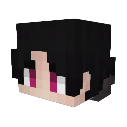 TheHiddenTomb Minecraft avatar head, 3D render