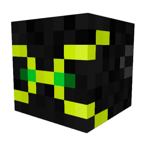 TheHighCreator Minecraft avatar head, 3D render