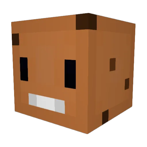 TheHogean1613 Minecraft avatar head, 3D render
