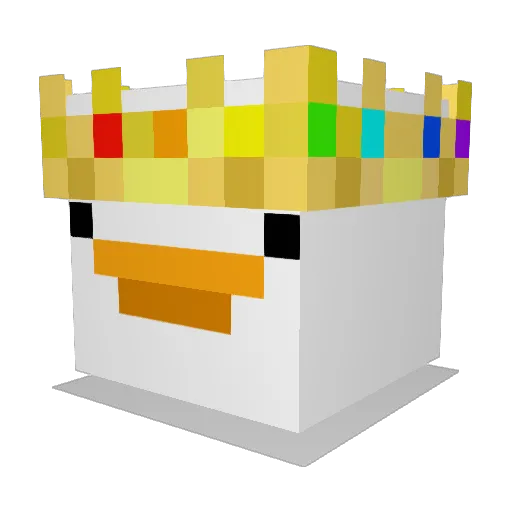 TheHoly0n3 Minecraft avatar head, 3D render