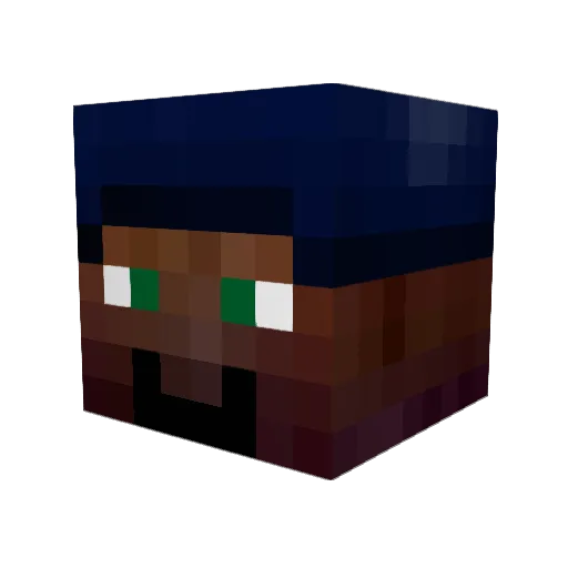TheHomieG Minecraft avatar head, 3D render