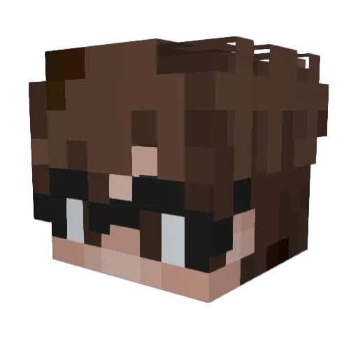 TheHomieWill Minecraft avatar head, 3D render