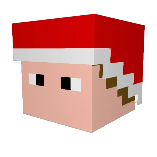TheHoneydew Minecraft avatar head, 3D render