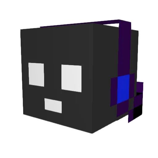 TheHotse11 Minecraft avatar head, 3D render