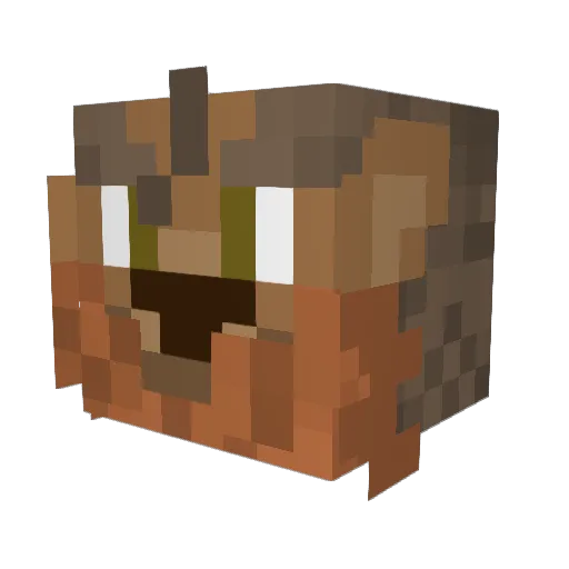 TheHungryLuma Minecraft avatar head, 3D render