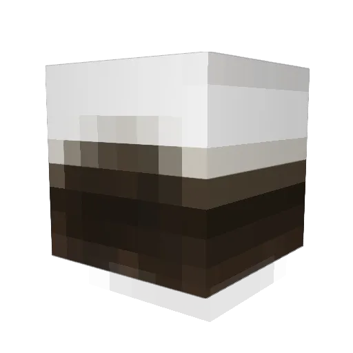 TheHunkySkunk Minecraft avatar head, 3D render