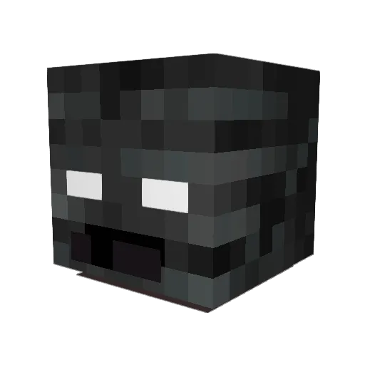 TheHunter_24 Minecraft avatar head, 3D render