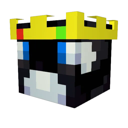 TheHyperOrca Minecraft avatar head, 3D render