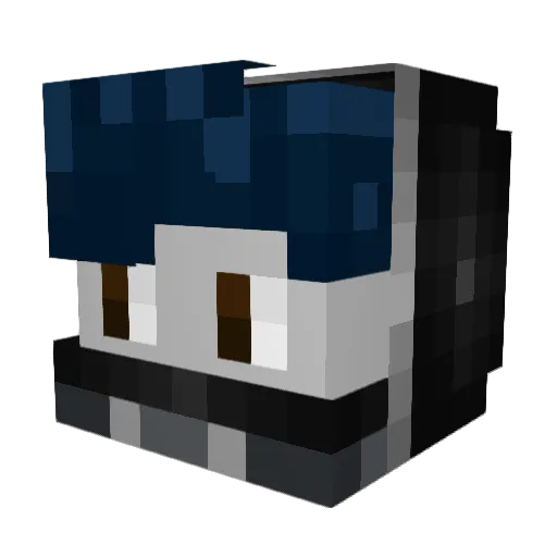 TheHypnos05 Minecraft avatar head, 3D render