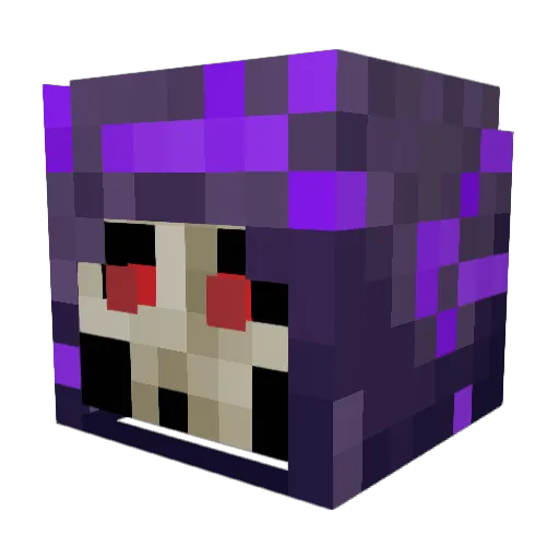 TheIceBard Minecraft avatar head, 3D render