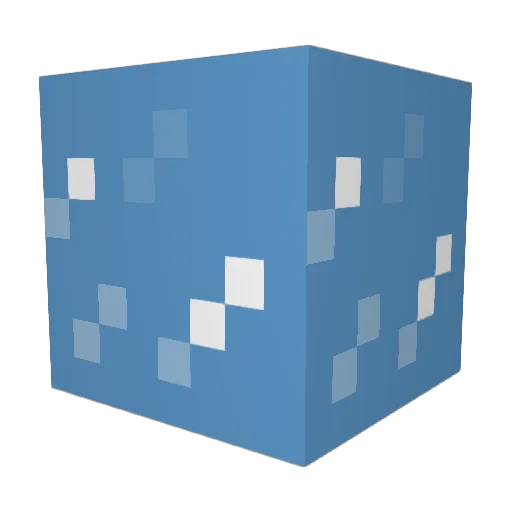 TheIceCreamNinja Minecraft avatar head, 3D render