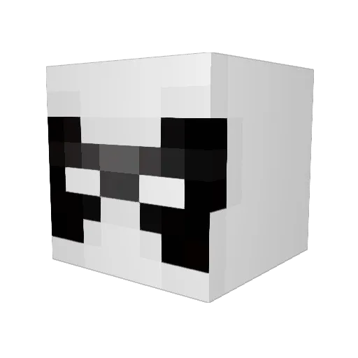 TheIceMiner Minecraft avatar head, 3D render