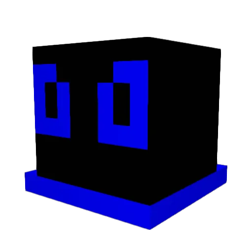 TheIceOverseer Minecraft avatar head, 3D render
