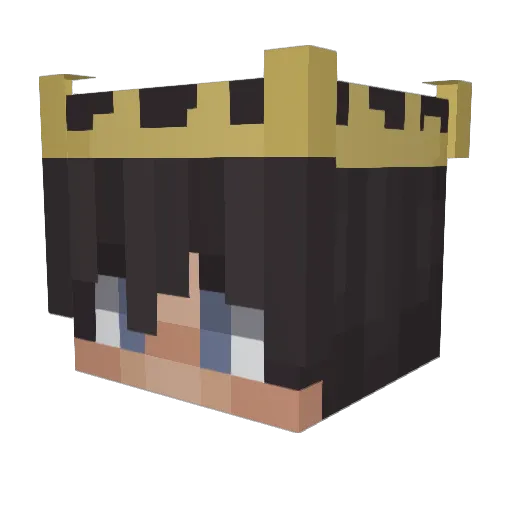 TheIightlord Minecraft avatar head, 3D render