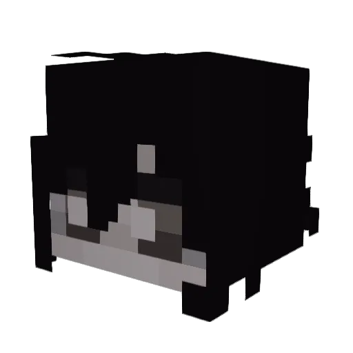 TheIndieFanatic Minecraft avatar head, 3D render