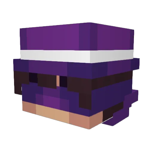 TheIntegrity Minecraft avatar head, 3D render