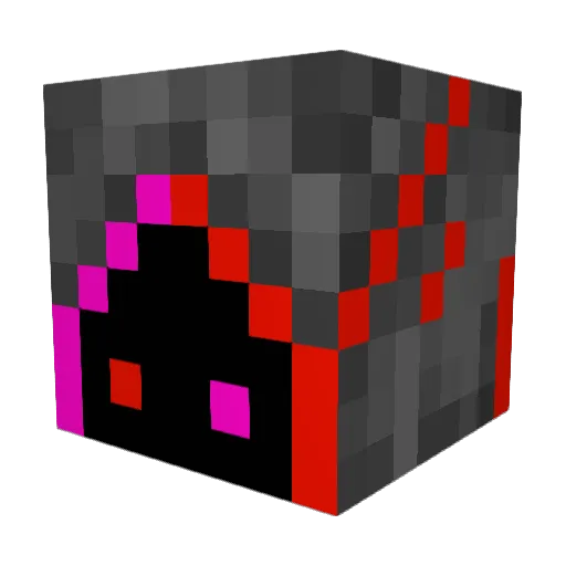 TheIron12 Minecraft avatar head, 3D render
