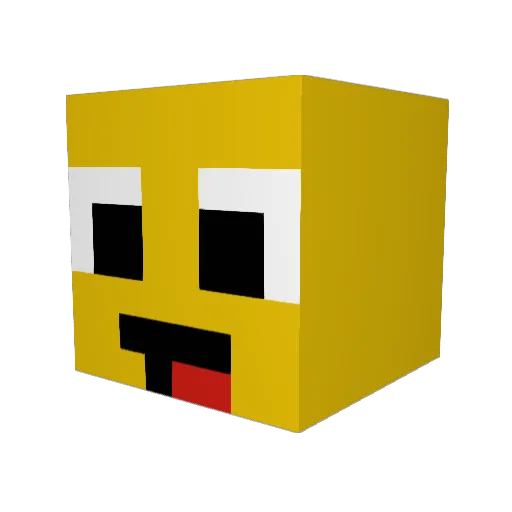 TheIronLemon Minecraft avatar head, 3D render