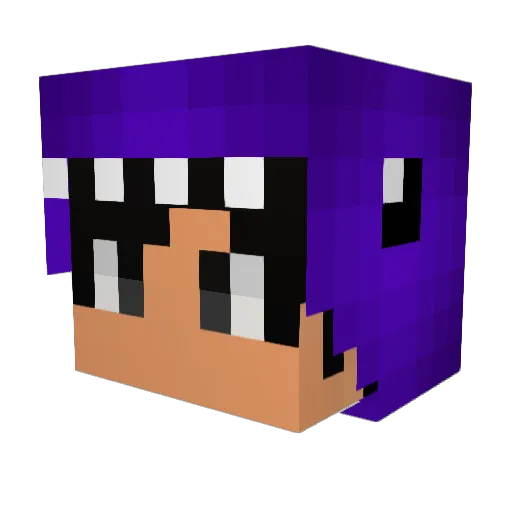 TheIronRenegade Minecraft avatar head, 3D render