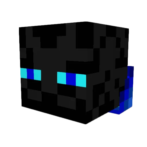 TheJ0y Minecraft avatar head, 3D render