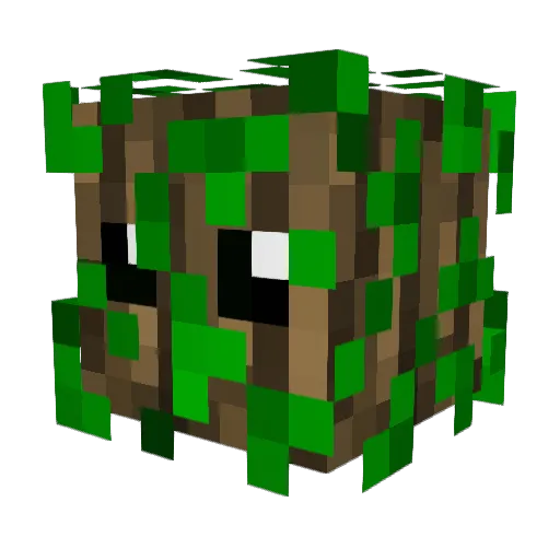 TheJCM Minecraft avatar head, 3D render