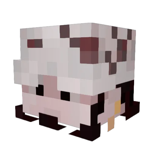 TheJackaboii Minecraft avatar head, 3D render