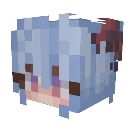 TheJakobGHG Minecraft avatar head, 3D render