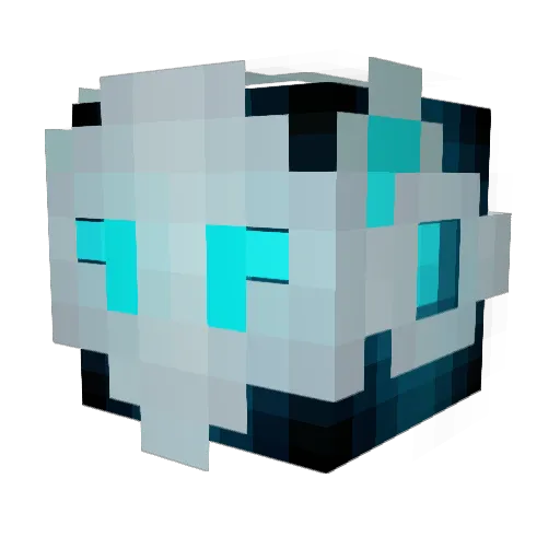 TheJamis Minecraft avatar head, 3D render