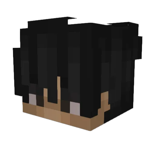 TheJasmineTea Minecraft avatar head, 3D render