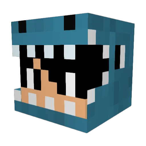 TheJaymon23 Minecraft avatar head, 3D render