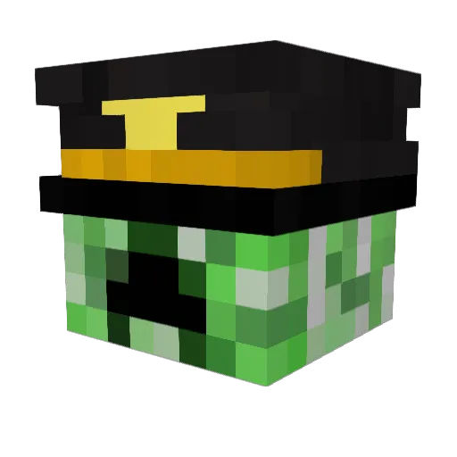 TheJerkku Minecraft avatar head, 3D render