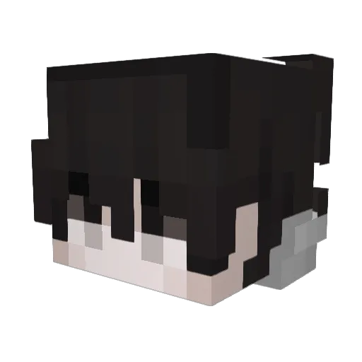 TheJest Minecraft avatar head, 3D render