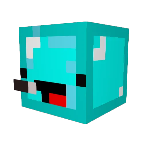 TheJimmyJ57 Minecraft avatar head, 3D render