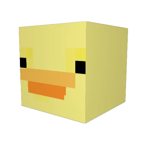 TheJoHaen Minecraft avatar head, 3D render