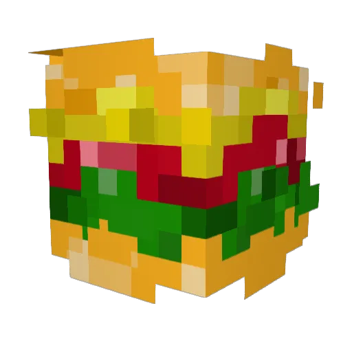 TheJobin Minecraft avatar head, 3D render