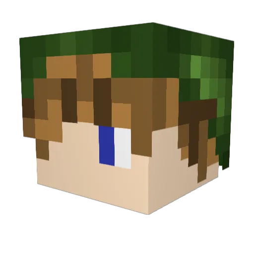 TheJonny272 Minecraft avatar head, 3D render