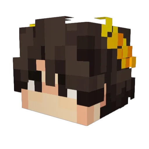 TheJsahgaL Minecraft avatar head, 3D render