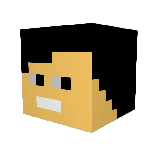 TheJuanitoGamer Minecraft avatar head, 3D render
