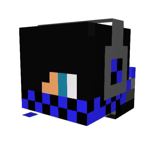 TheJulian2001 Minecraft avatar head, 3D render