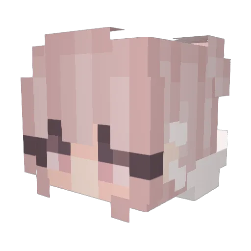 TheKailey Minecraft avatar head, 3D render