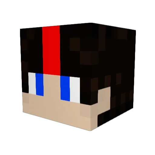 TheKayylehh Minecraft avatar head, 3D render