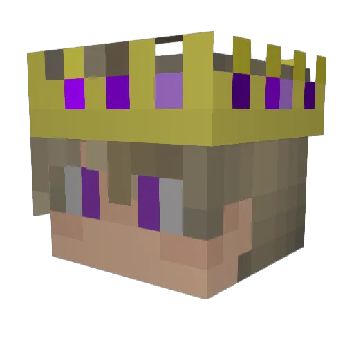 TheKeegannn Minecraft avatar head, 3D render