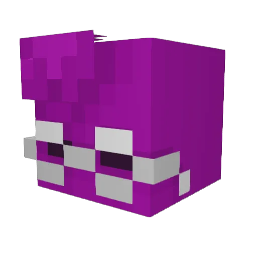 TheKennas Minecraft avatar head, 3D render
