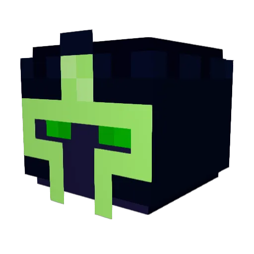TheKillCow Minecraft avatar head, 3D render