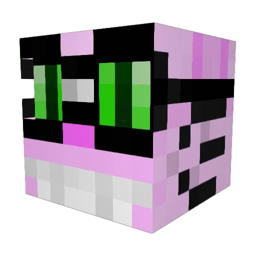 TheKing2245 Minecraft avatar head, 3D render