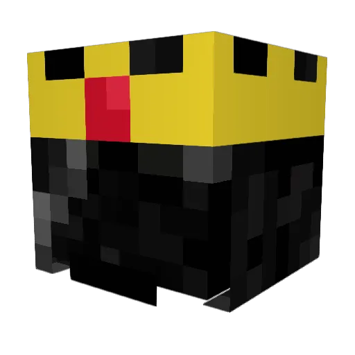 TheKingGamer911 Minecraft avatar head, 3D render